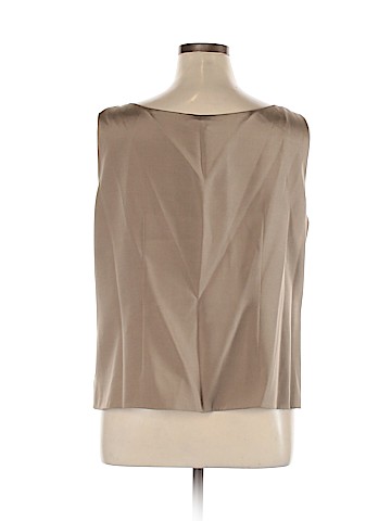 Lafayette 148 New York Sleeveless Silk Top (view 2)