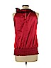 B.wear Red Sleeveless Blouse Size L - photo 2