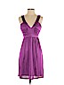Max and Cleo Purple Casual Dress Size 2 - photo 1
