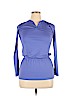 Patagonia 100% Polyester Blue Long Sleeve Top Size 14 - photo 1