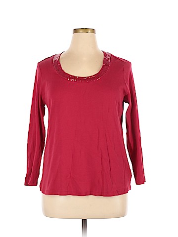 Style&Co 3/4 Sleeve Top (view 1)