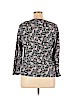 Talbots 100% Cotton Black Long Sleeve T-Shirt Size 1X - photo 2