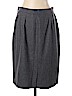 Yves Saint Laurent Variation Gray Wool Skirt Size 12 - photo 2