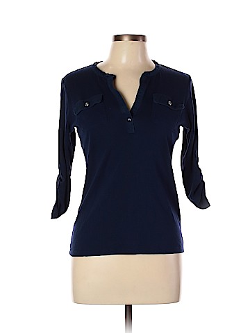Lauren by Ralph Lauren 3/4 Sleeve Top (view 1)