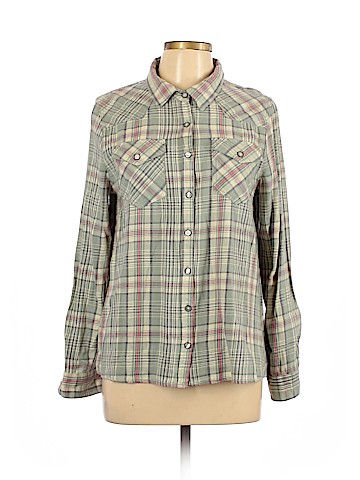 rue21 3/4 Sleeve Button-Down Shirt (view 1)