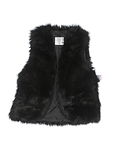 Justice Faux Fur Vest (view 1)