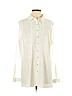 V Cristina 100% Polyester Ivory Long Sleeve Blouse Size XL - photo 1