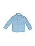 Assorted Brands Blue Long Sleeve Button-Down Shirt Size 70 cm / US 6-9 MO - photo 1