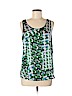 Gerard Darel 100% Silk Green Sleeveless Silk Top Size EU (FR) 40 / US 8 - photo 1