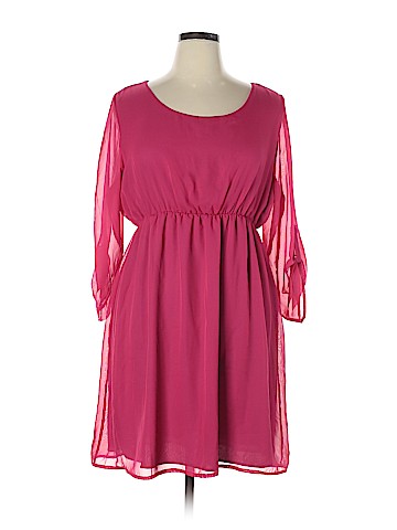 Pink Blush Casual Dress (view 1)