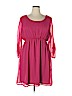 Pink Blush 100% Polyester Pink Casual Dress Size XL - photo 1