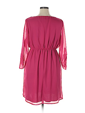 Pink Blush Casual Dress (view 2)
