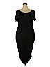 Luxe by Justfab Black Casual Dress Size XXL - photo 1