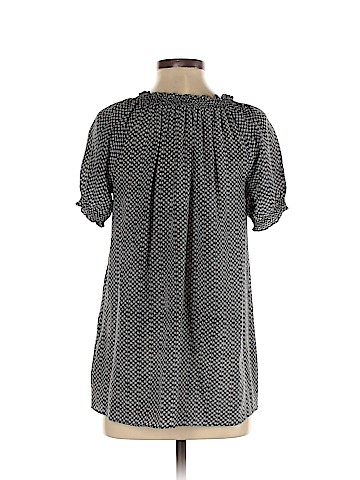 Joie Short Sleeve Silk Top (view 2)