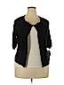 Perseption 100% Polyester Black Cardigan Size 18 - photo 1