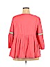 Crown & Ivy Pink Long Sleeve Top Size XXL - photo 2