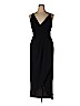 Aqua 100% Polyester Black Cocktail Dress Size 14 - photo 1