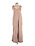 J. Peterman 100% Linen Tan Jumpsuit Size S - photo 1