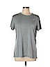 Nike 100% Polyester Gray Active T-Shirt Size L - photo 1