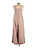 J. Peterman 100% Linen Tan Jumpsuit Size S - photo 2