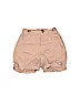 Unbranded Solid Tan Khaki Shorts Size 73 Cm - photo 1