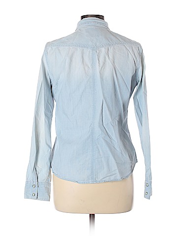 American Eagle Outfitters Long Sleeve Button-Down Shirt (view 2)