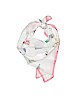 J. Crew Factory Store 100% Cotton Print White Scarf One size - photo 1