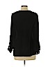 Monteau 100% Polyester Black Long Sleeve Blouse Size L - photo 2