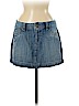 SO 100% Cotton Blue Denim Skirt Size 11 - photo 1