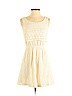 Up by Ultra Pink Ivory Casual Dress Size S - photo 1