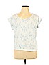 Look 100% Cotton White Short Sleeve T-Shirt Size AU 18 - photo 1