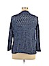 Laura Scott 100% Acrylic Blue Cardigan Size XL - photo 2