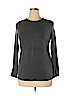 Eileen Fisher Gray Long Sleeve T-Shirt Size XL - photo 1