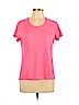 Nike 100% Polyester Pink Active T-Shirt Size L - photo 1