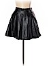 One Clothing 100% Polyurethane Black Faux Leather Skirt Size L - photo 1