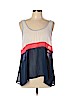 Forever 21 100% Polyester Blue Sleeveless Blouse Size L - photo 1