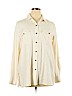 Neiman Marcus 100% Silk Ivory Long Sleeve Silk Top Size XL - photo 1