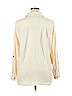Neiman Marcus 100% Silk Ivory Long Sleeve Silk Top Size XL - photo 2
