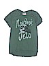 Junk Food 100% Cotton Green Short Sleeve T-Shirt Size 14 - photo 1