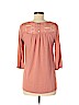 Rewind Orange 3/4 Sleeve Top Size M - photo 2