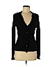 Barneys New York 100% Cashmere Black Cashmere Cardigan Size M - photo 1