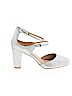 JC Silver Heels Size 11 - photo 1