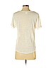 H&M 100% Polyester White Short Sleeve Top Size XS - photo 2