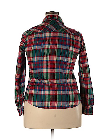 Mossimo Supply Co. Long Sleeve Button-Down Shirt (view 2)