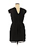 H&M 100% Polyester Black Casual Dress Size 10 - photo 1