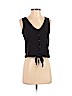 Madewell 100% Cotton Black Sleeveless Top Size XS - photo 1