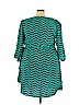 Indulge 100% Polyester Green Casual Dress Size 2X - photo 2