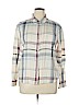 CALVIN KLEIN JEANS 100% Cotton Ivory Long Sleeve Button-Down Shirt Size XL - photo 1