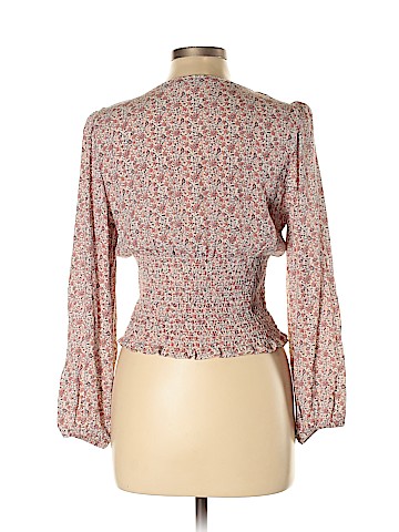 American Eagle Outfitters Long Sleeve Blouse (view 2)