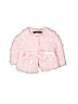Biscotti Collezioni 100% Polyester Solid Pink Cardigan 0-3 MO / 3 MO - photo 1